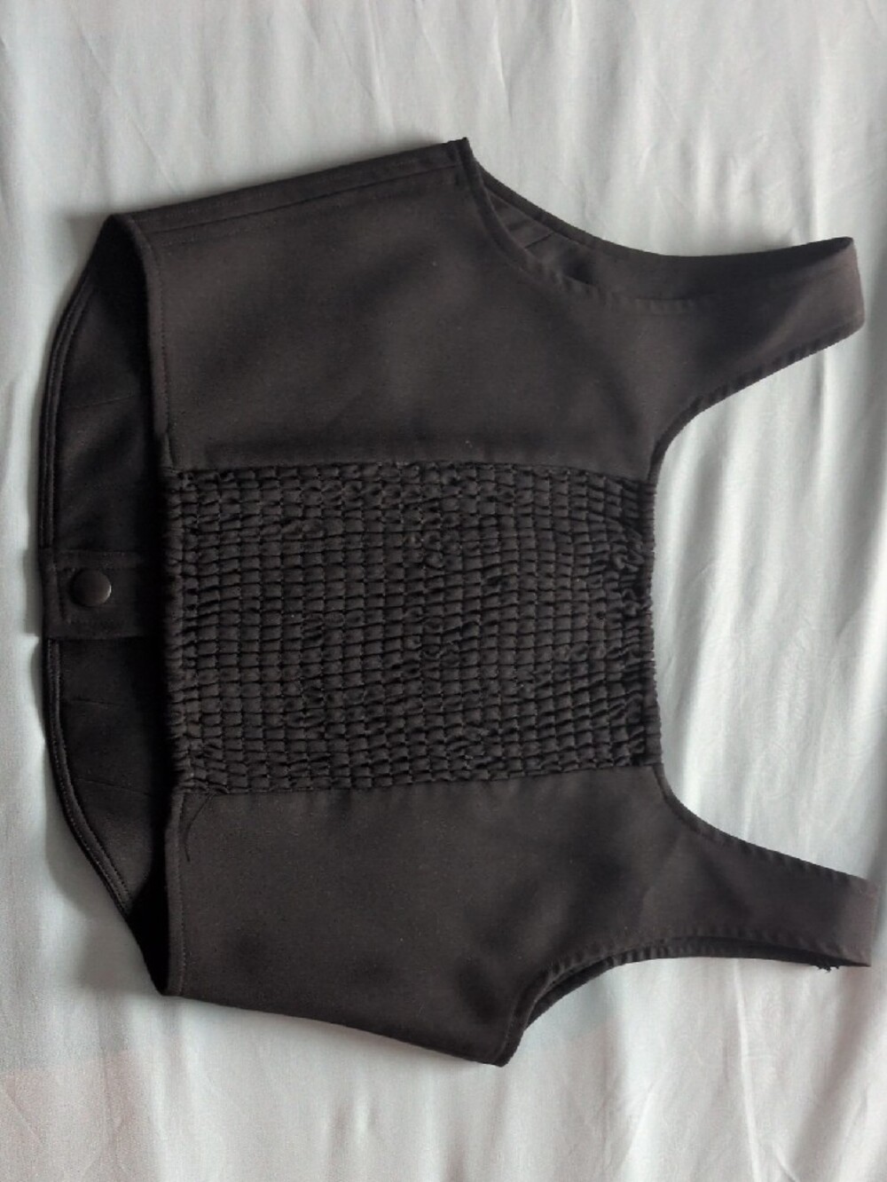 Wayf Black Ribbed Cropped Tank - Picture 3 of 6